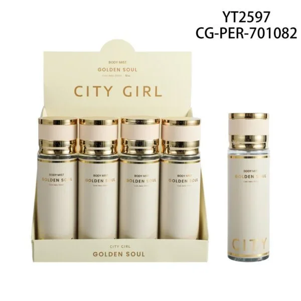C*12 BODY SPLASH GOLDEN SOUL 250ML CITY GIRL