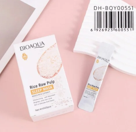 MASCARILLA FACIAL NOCTURNA DE ARROZ BIOAQUA