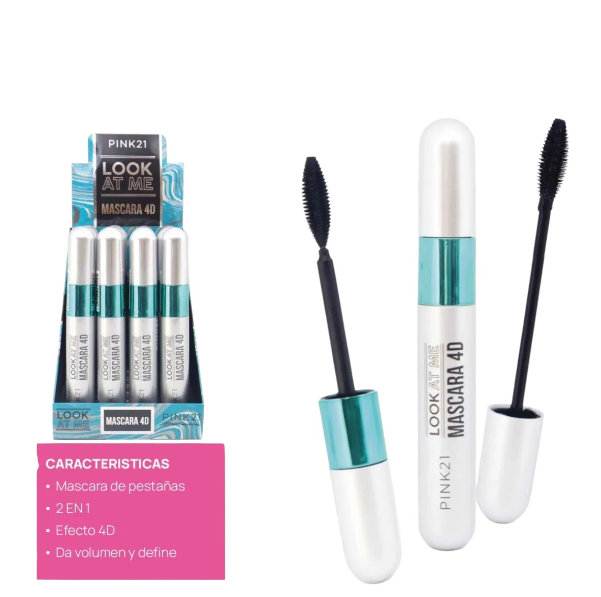 MASCARA DE PESTANAS PINK21