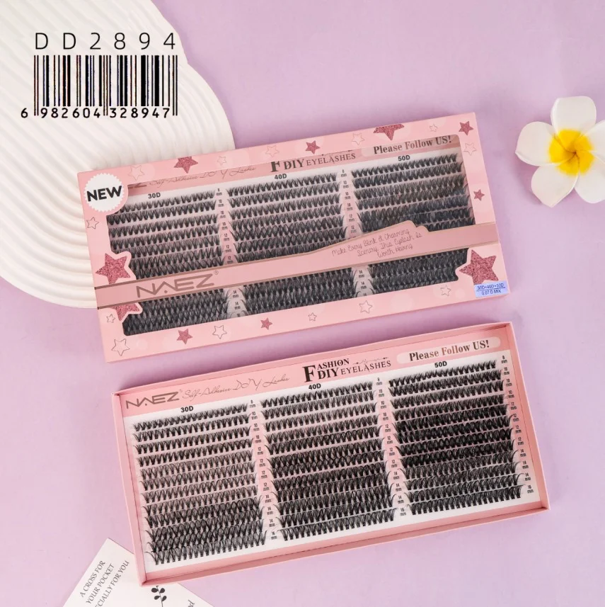 Pestanas Diy en Racimo 30d+40d+50d 0.07d Mix Naez