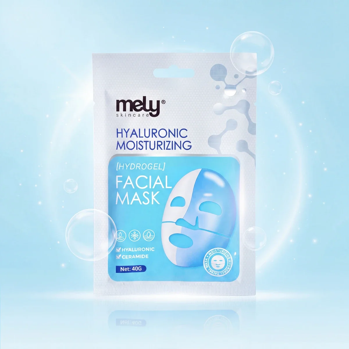 Mascarilla Hidrogel Acido Hialuronico Mely