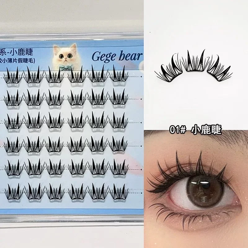 GLUE FREE FALSE EYELASHES GEGE BEAR