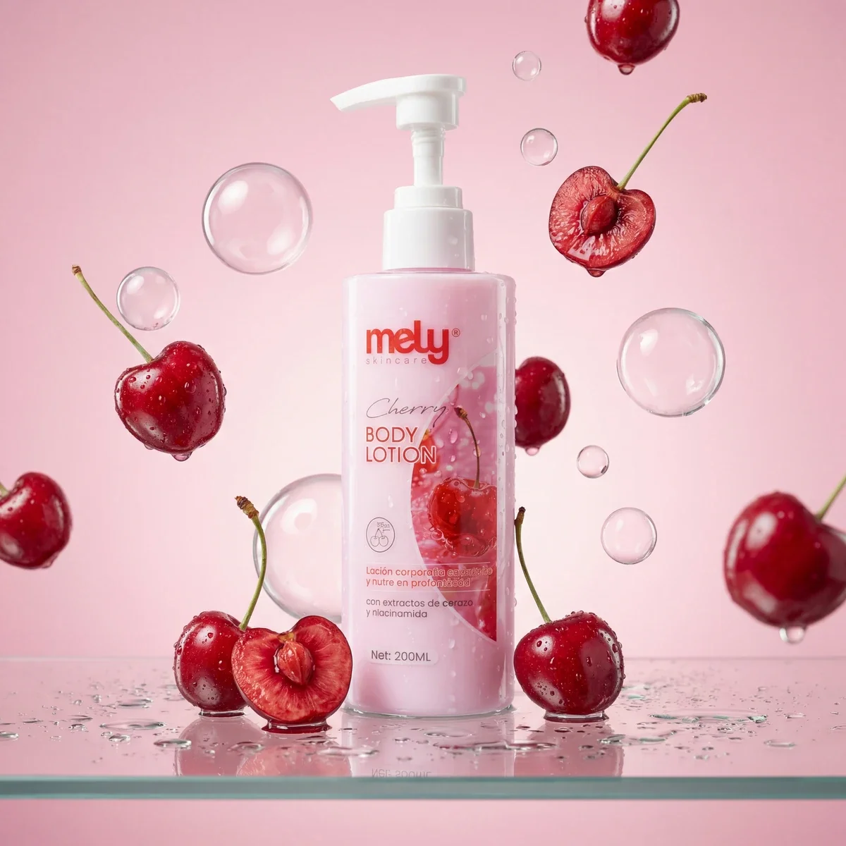 Cherry Body Lotion Mely