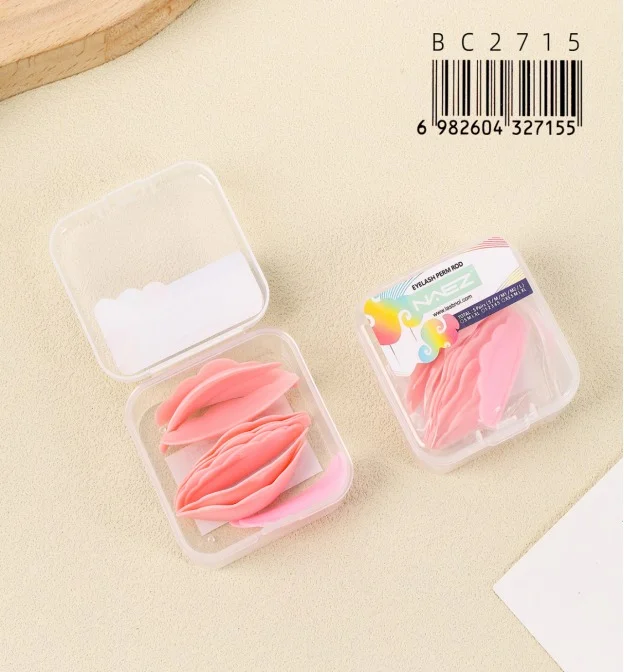 P*24 SET DE 5 PARES DE BIGUDIES DE SILICONA PARA LASH LIFT NAEZ