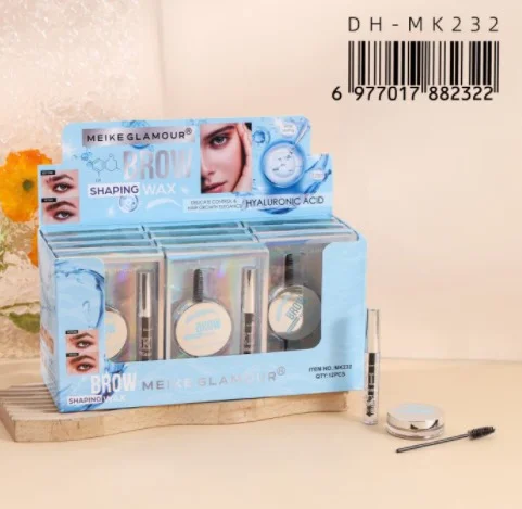 C*12 KIT DE GEL PARA CEJA 3EN1 MEIKE