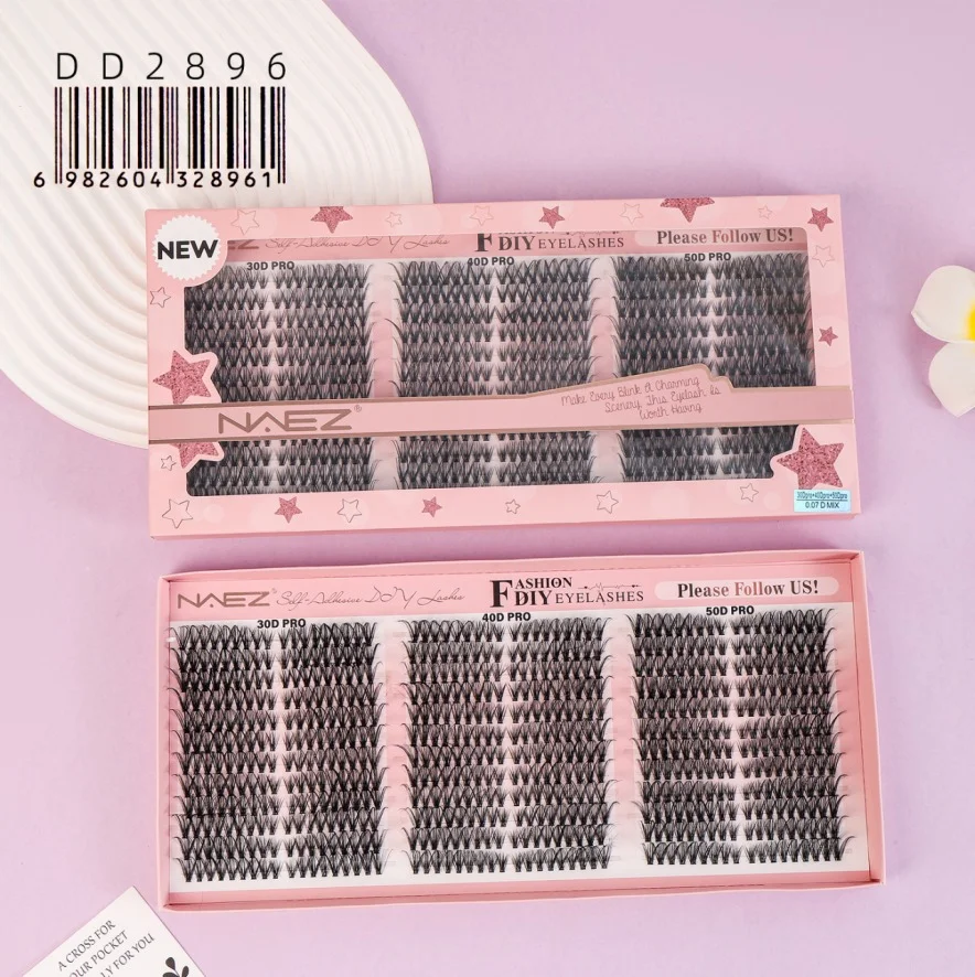 Pestanas Diy en Racimo 30dpro+40dpro+50dpro 0.07d Mix Naez