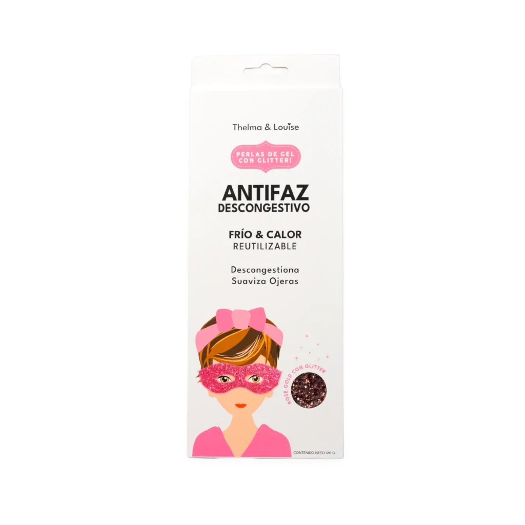 ANTIFAZ DESCONGESTIVO GEL CON GLITTER THELMA LOUISE