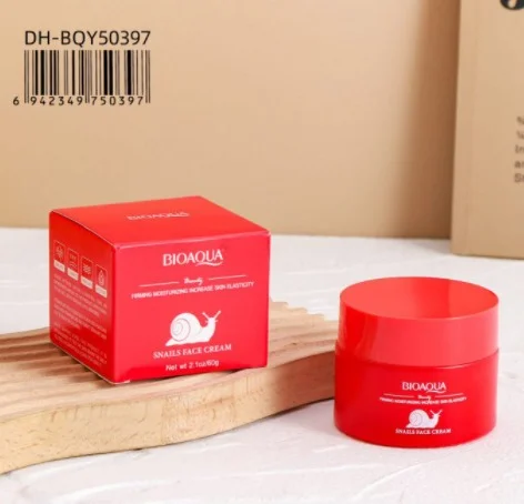 CREMA FACIAL DE CARACOL HIDRATANTE BIOAQUA