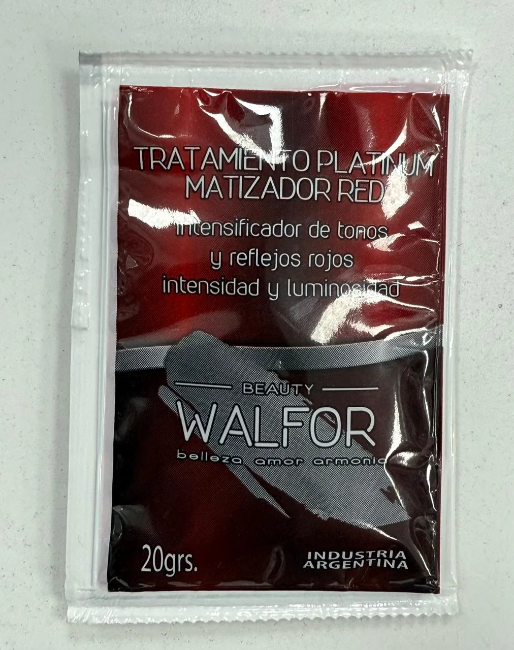 TRATAMIENTO PLATINUM MATIZADOR RED 20G