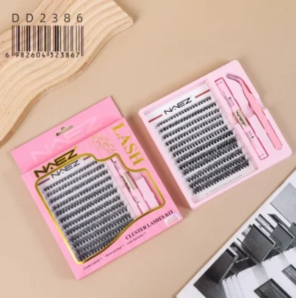 Kit de Pestanas Diy con Pagamento/removedor/pinza 3d30d 0.07d Mix Naez
