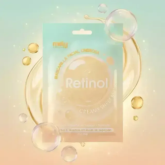 Mascarilla con Retinol Mely