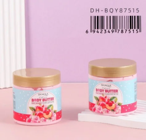 MANTECA CORPORAL HIDRATANTE PEACH MACARON NOURISH BIOAQUA