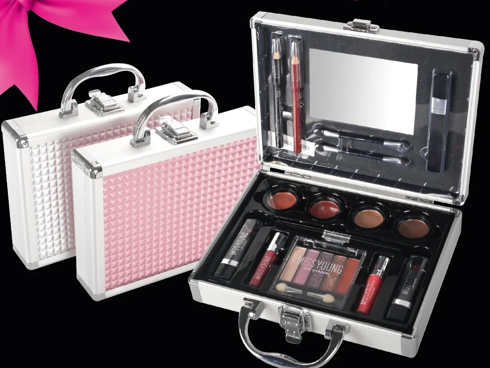 SET DE MAQUILLAJE COMPLETO MALETIN PROFESIONAL MAKEUP