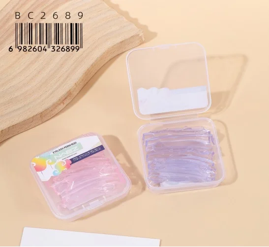 P*24 SET DE BIGUDIES DE SILICONA TRASLUCIDA PARA LASH LIFT NAEZ