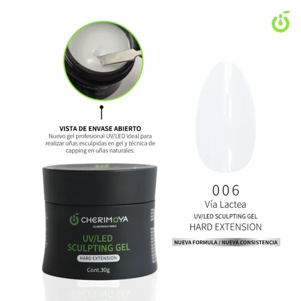 Sculting Gel Uv/led 006 Via Lactea 30ml Cherimoya