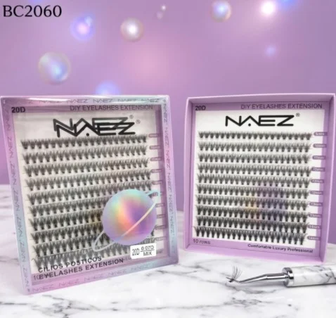 C*10 PESTANAS POSTIZAS DIY 20D 0.07MIX 9-14MM NAEZ