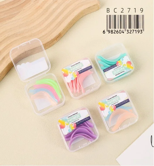 P*24 SET DE 4 PARES DE BIGUDIES DE SILICONA PARA LASH LIFT NAEZ