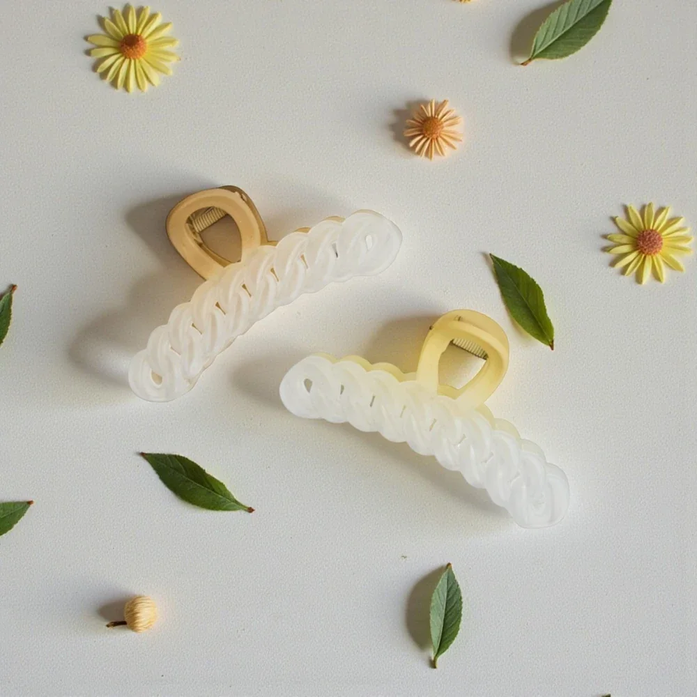 P*12 BROCHE DE PELO COLORES TRANSPARENTE MELY