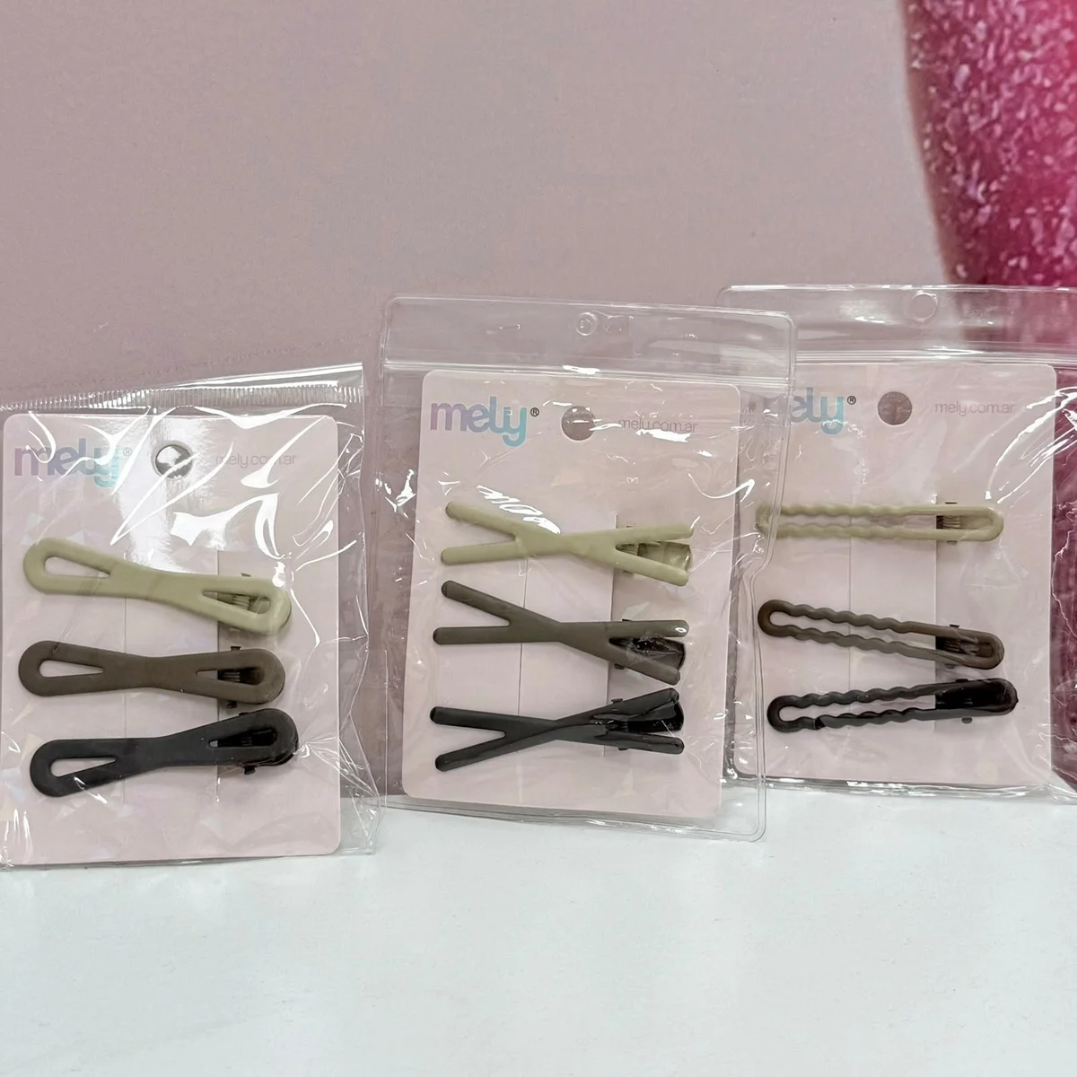 Set de Hebillas 3pcs Mely