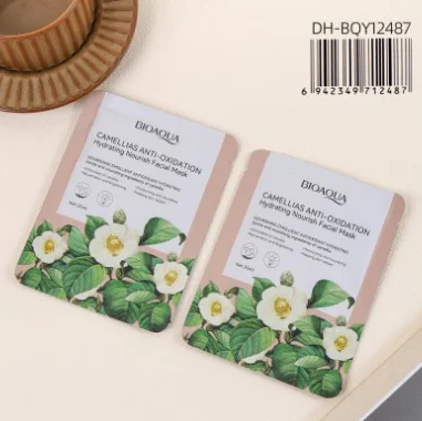 MASCARILLA FACIAL CAMELLAS ANTI-OXIDATION BIOAQUA