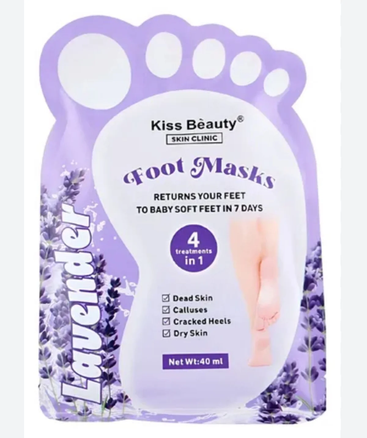 C*10 MASARILLA P/PIE LAVENDER 40ML