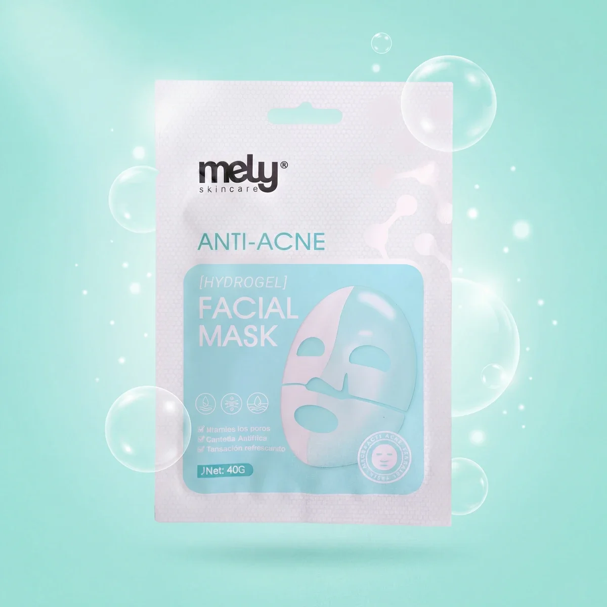 Mascarilla Hidrogel Anti Acne Mely