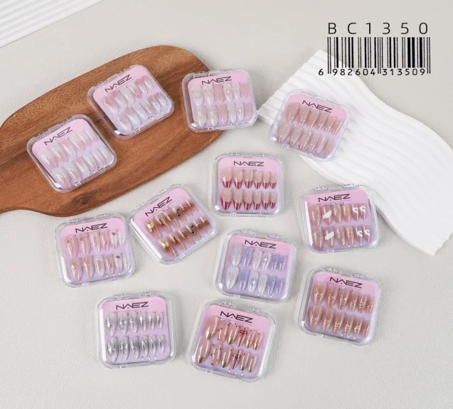 P*12 UNAS PRESS ON FORMA ALMEMDRA MEDIUM NAEZ