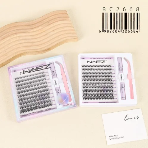 P*10 KIT DE EXTENSIONES DE PESTANAS DIY NAEZ