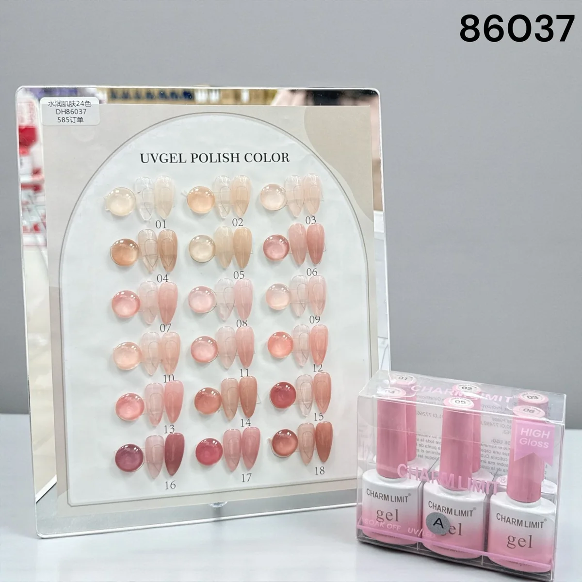 C*6 CHARM LIMIT 18colores