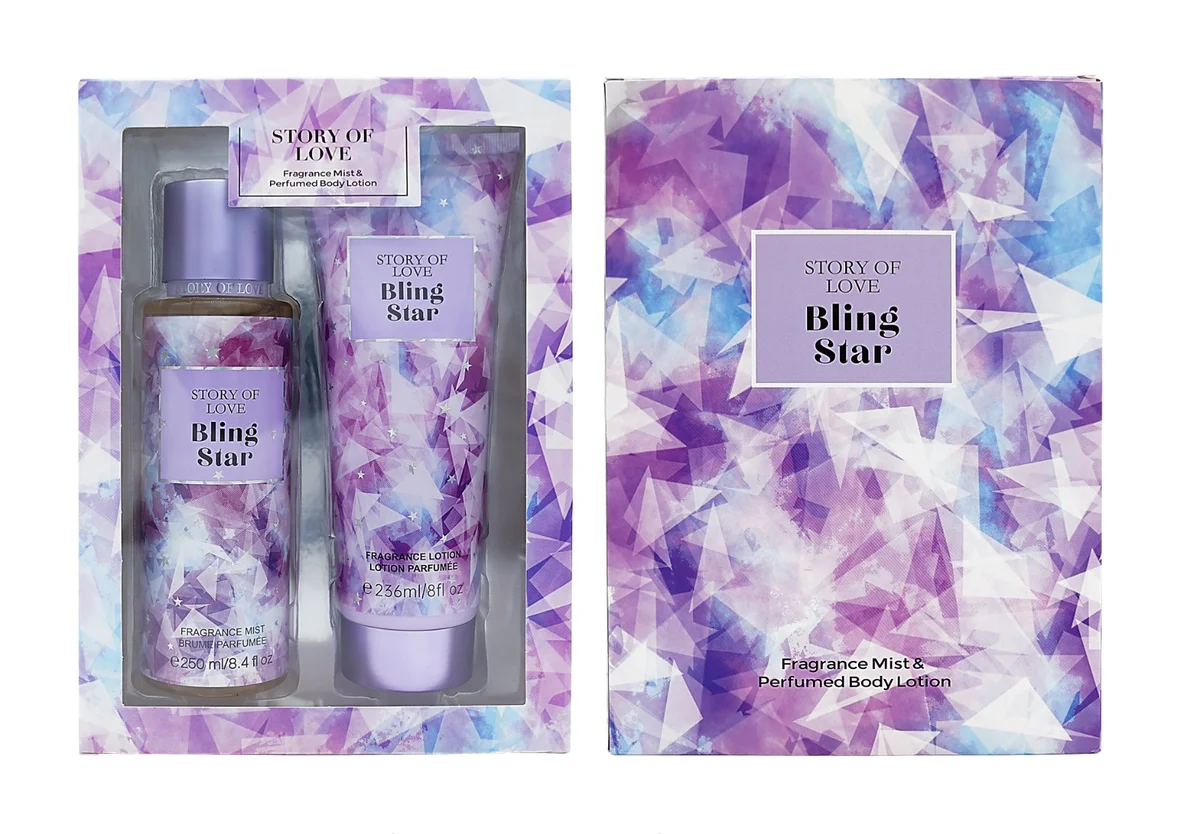 Set Perfume Fragancia Mist 250ml y Locion Corporal 236ml