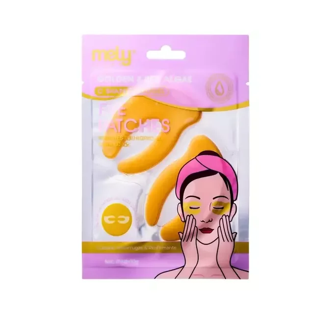 Parches de Hidrogel para Ojos C/algas Doradas Mely
