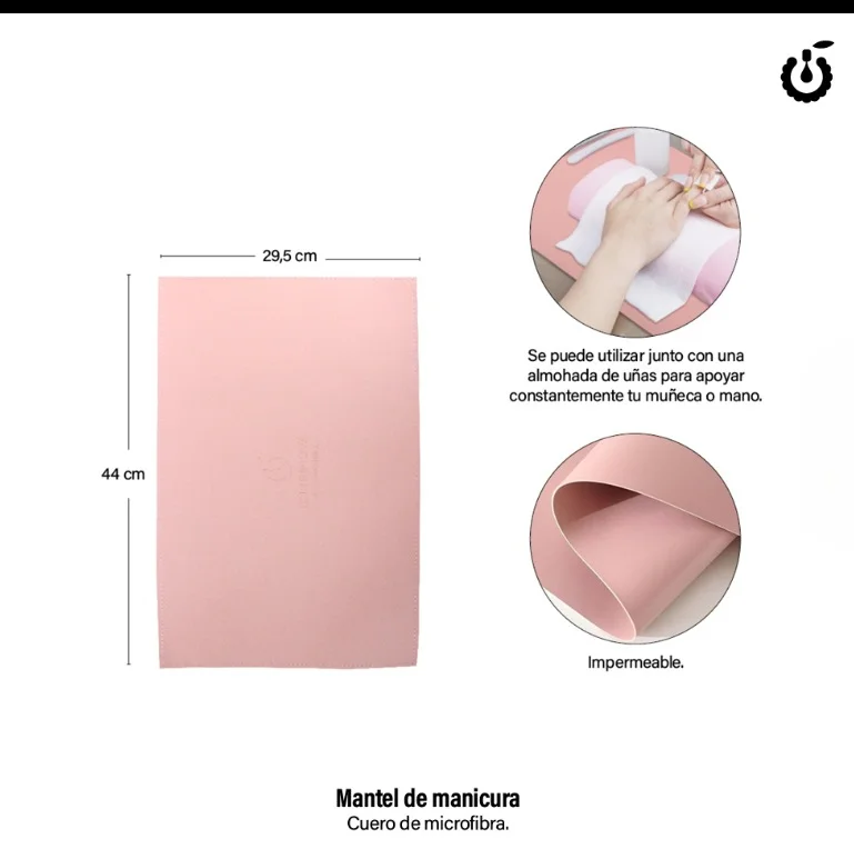 P*20 MANTEL CUERO PU30*40 ROSA