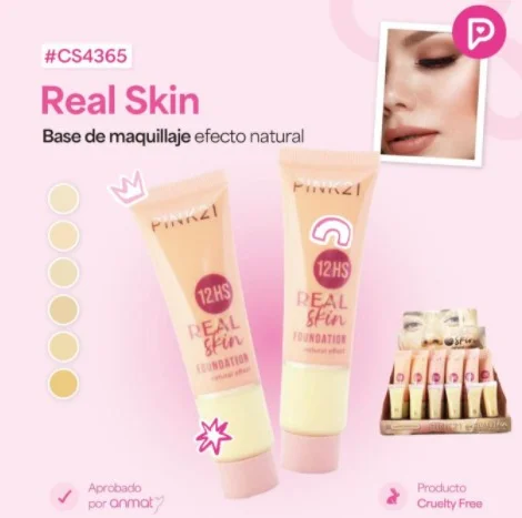BASE DE MAQUILLAJE PINK21