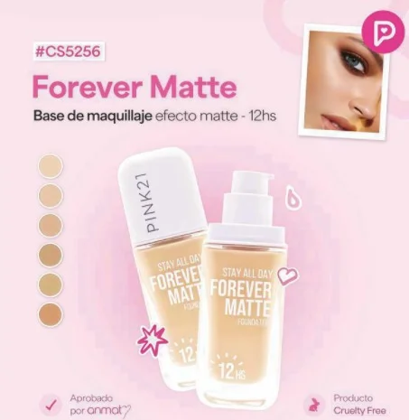 BASE DE MAQUILLAJE PINK21