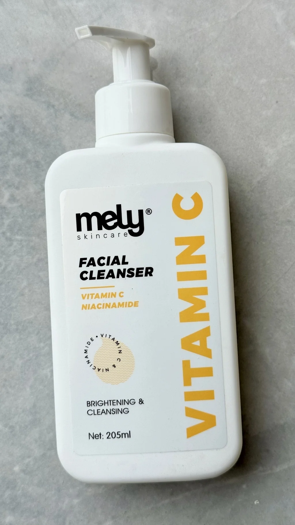 MELY GEL LIMPIADOR FACIAL VITAMINA C 205 ML