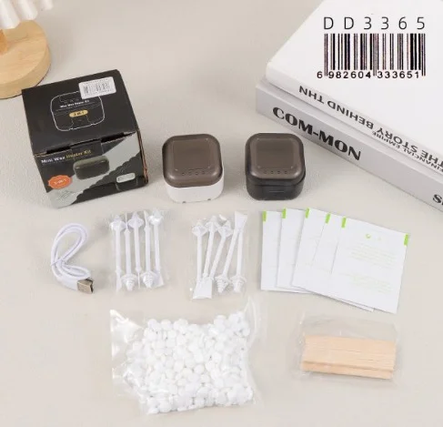 Mini Calentador de Cera Depilatoria Kit 3en1