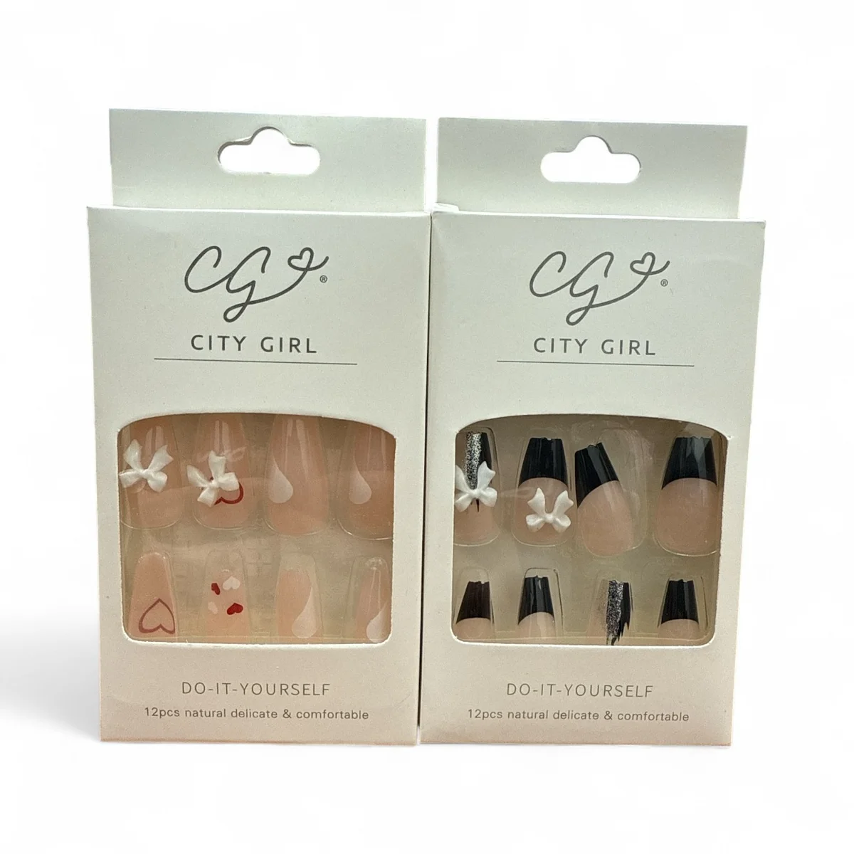 CITY GIRL UÑAS POSTIZAS 12 PCS