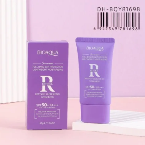 PROTECTOR SOLAR FACIAL CON RETINOL SPF50+ BIOAQUA