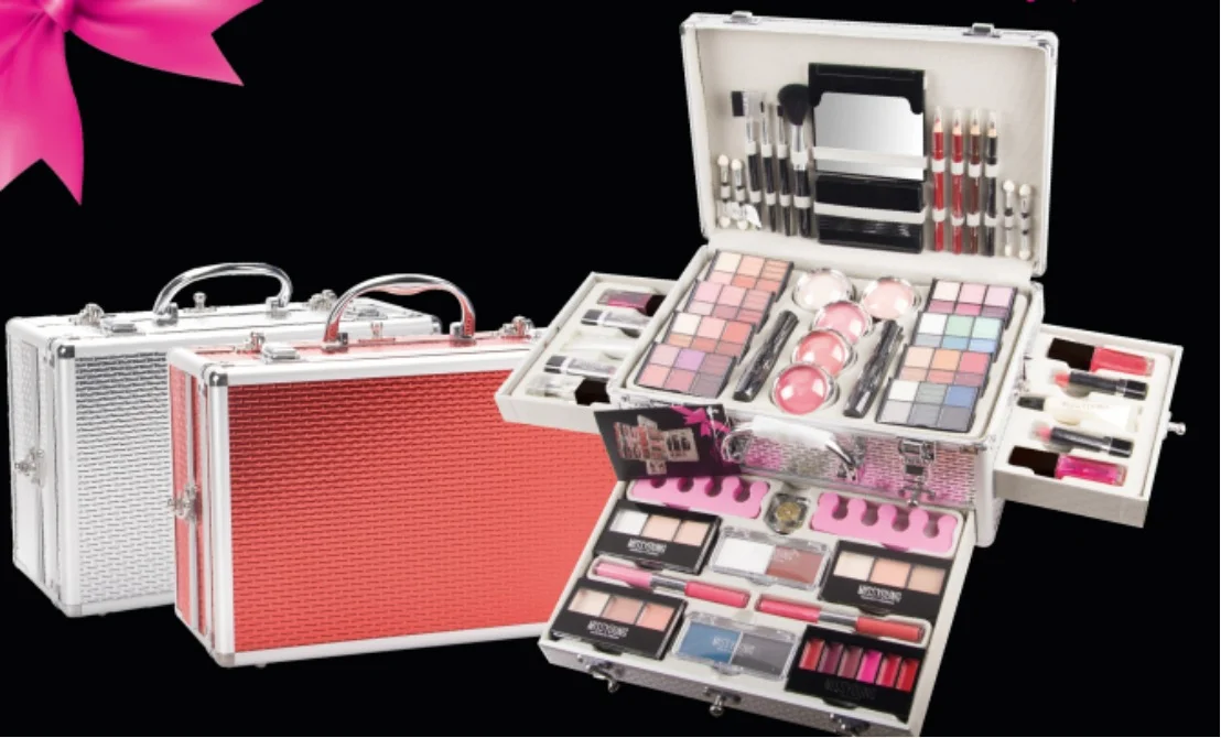 SET DE MAQUILLAJE COMPLETO MALETIN PROFESIONAL MAKEUP