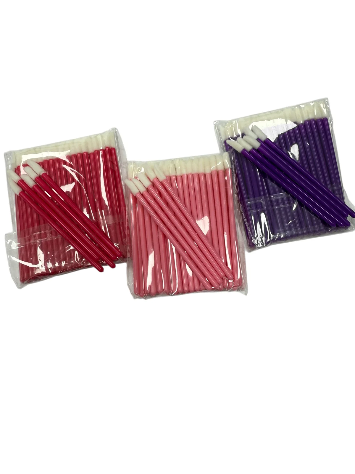 P*12 Pincel Labial Plastico 50unidades