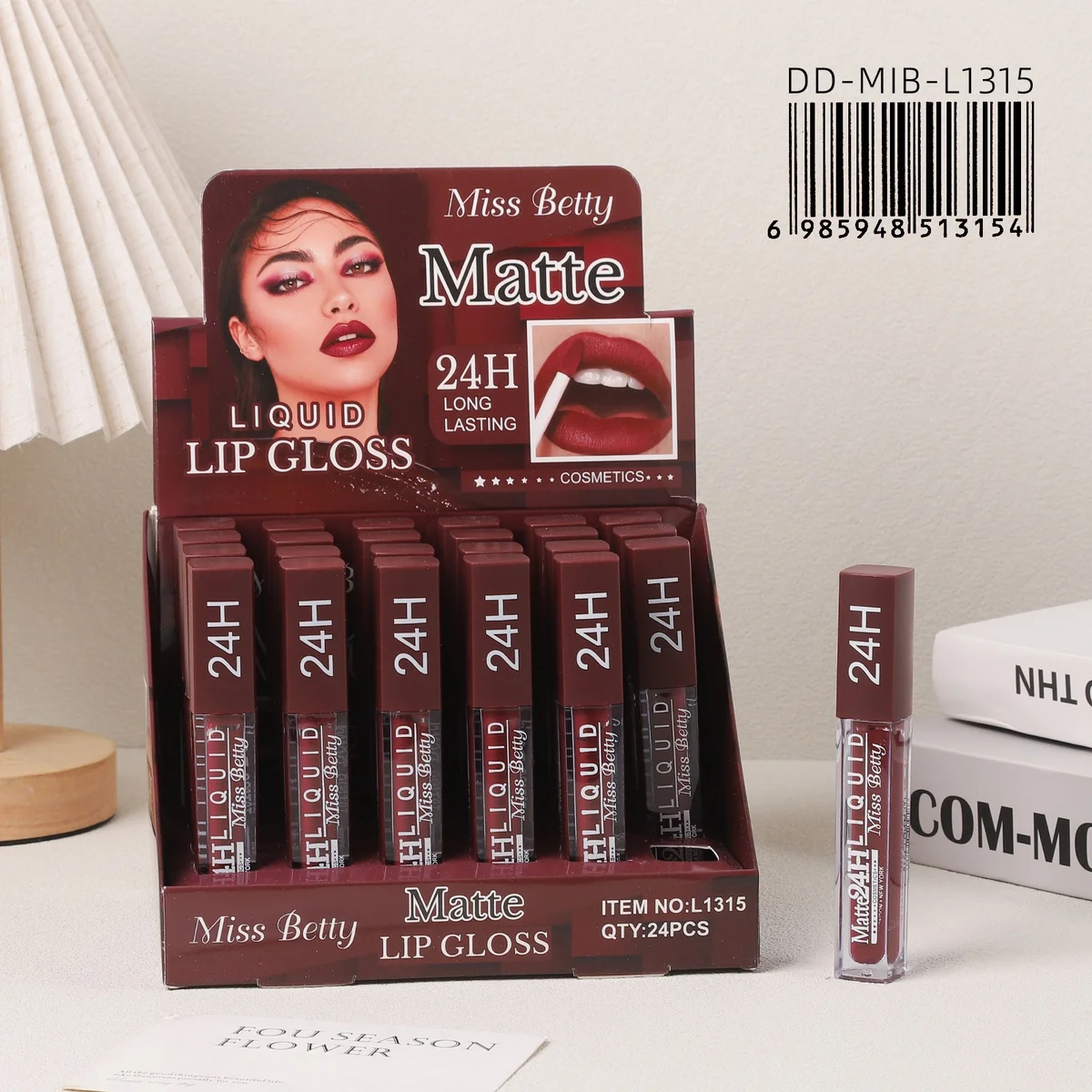 Labial Matte Largaduracion Miss Betty
