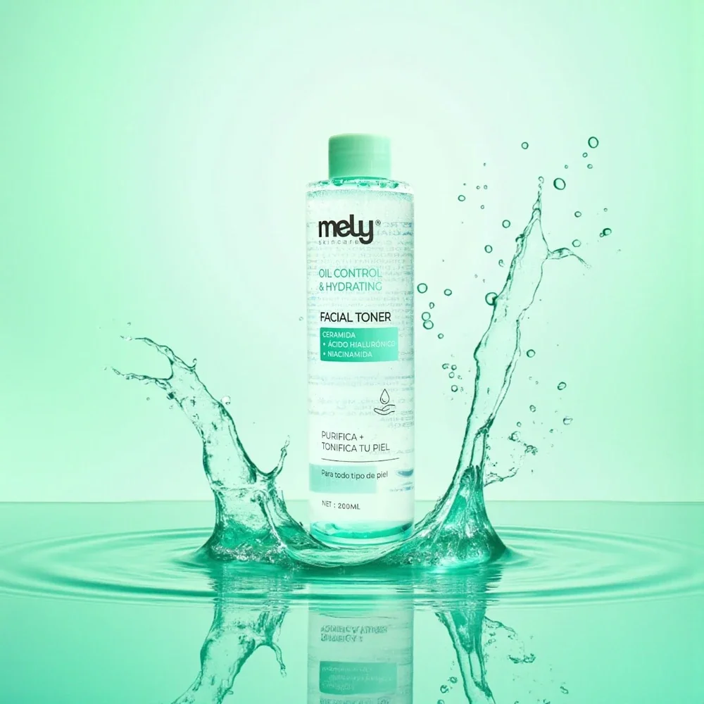 TONICA FACIAL HIDRATANTE CON CONTROL DE GRASA MELY