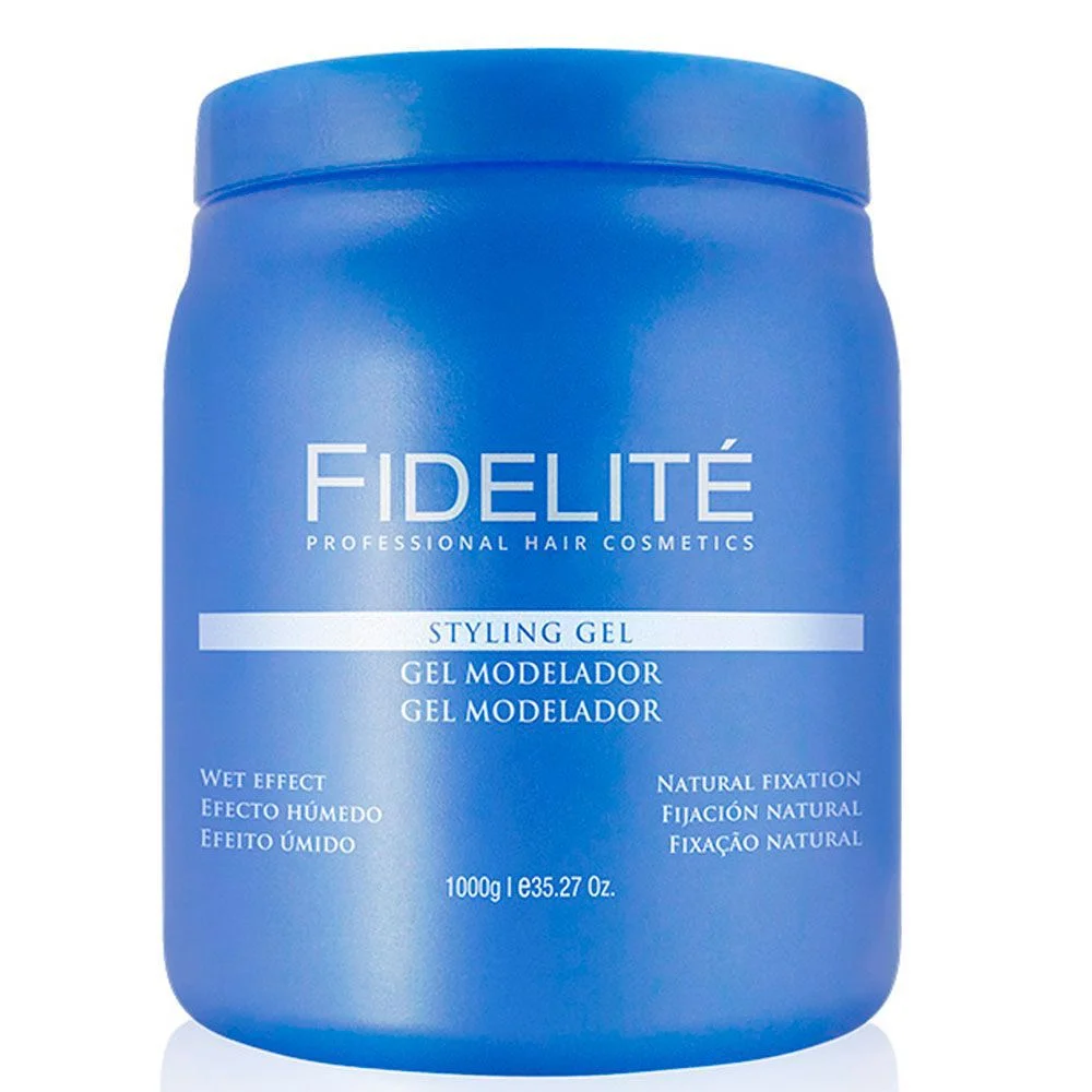 GEL EFECTO HUMEDO FIJACION NATURAL FIDELITE