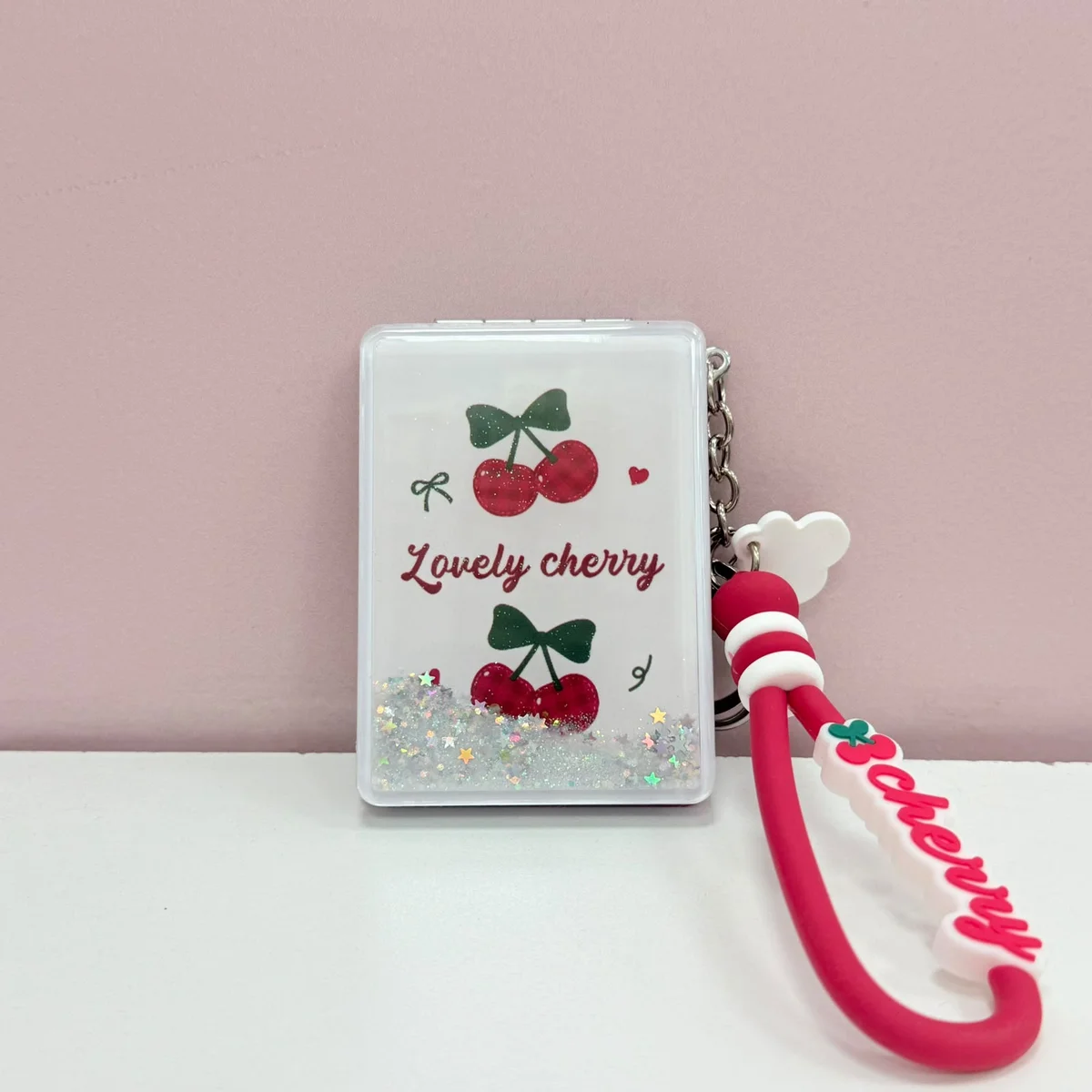 Espejo Cuadrado Colgante Cereza Mely