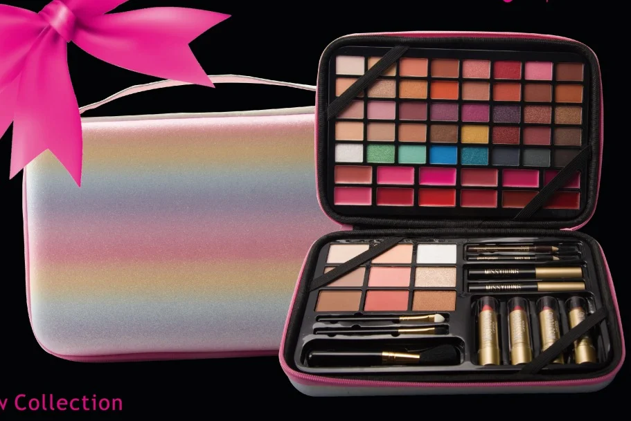SET DE MAQUILLAJE COMPLETO MALETIN PROFESIONAL MAKEUP