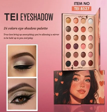 Sombra para Ojos 24 Colores Tei