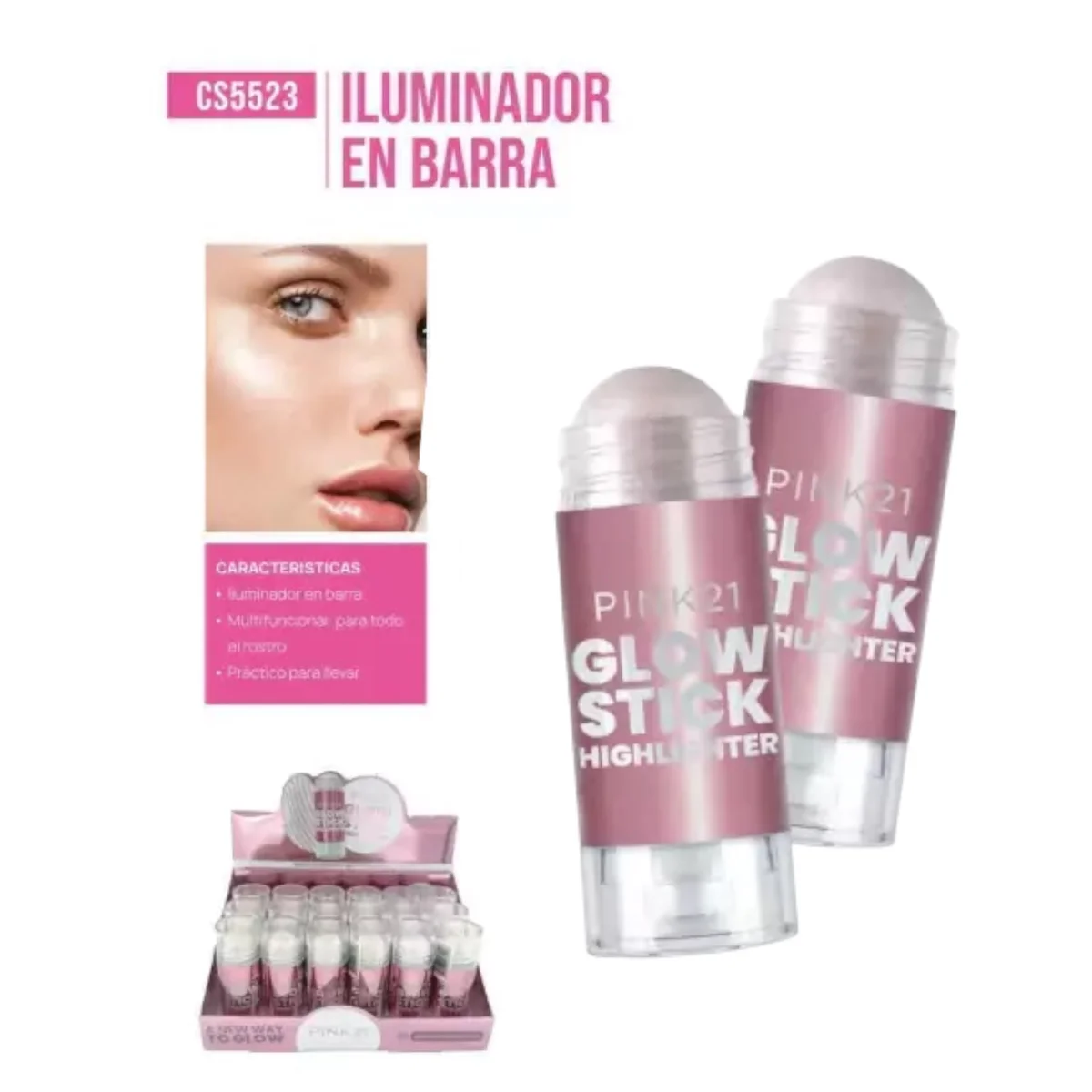 C*24 HIGHLIGHTER PINK21
