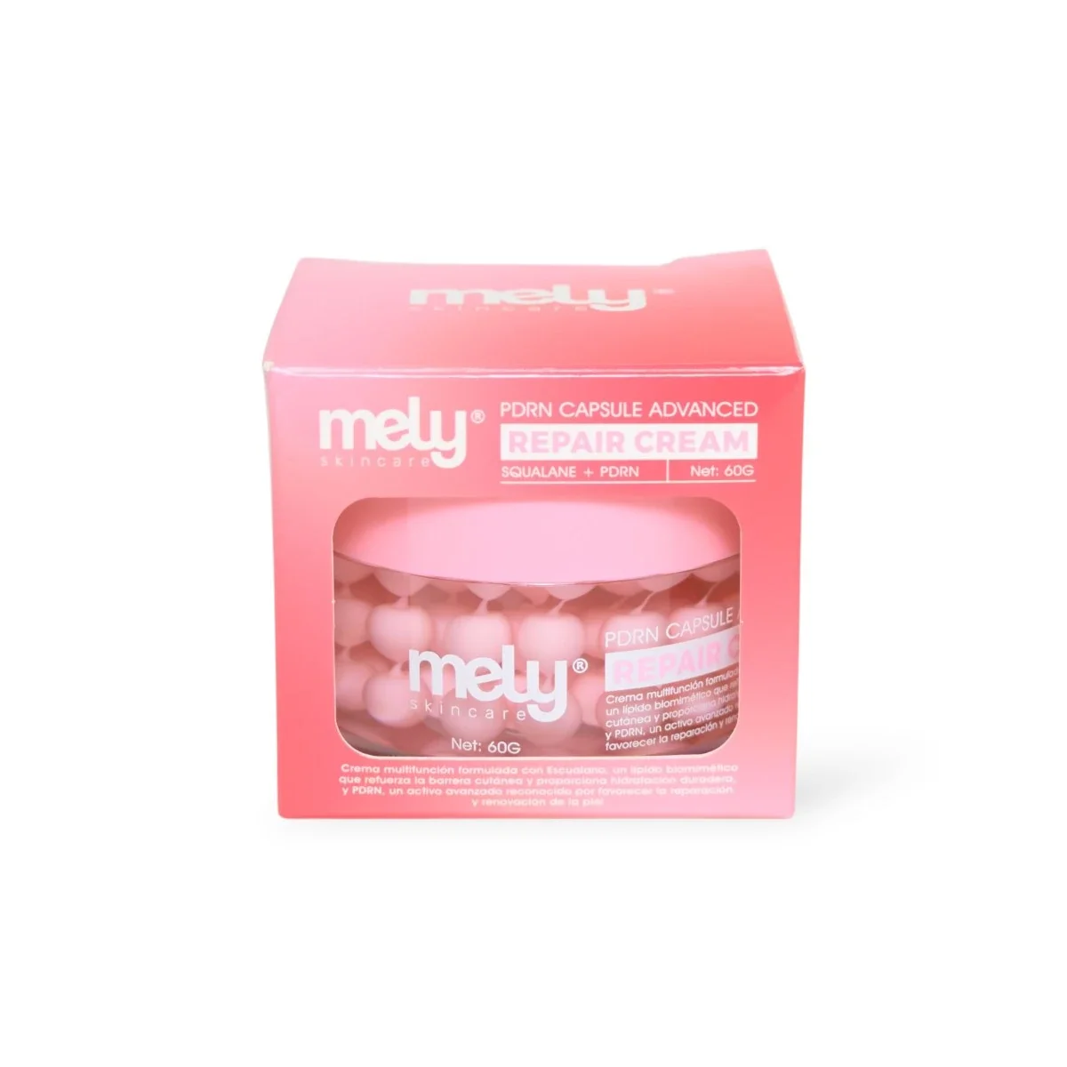 CREMA FACIAL CAPSSULA 2EN1 C/GEL PDRN 60G MELY