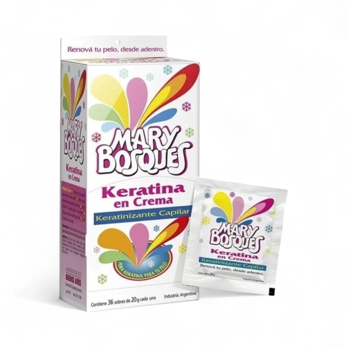 C*36 MARY BOSQUES 20G KERATINA EN CREMA