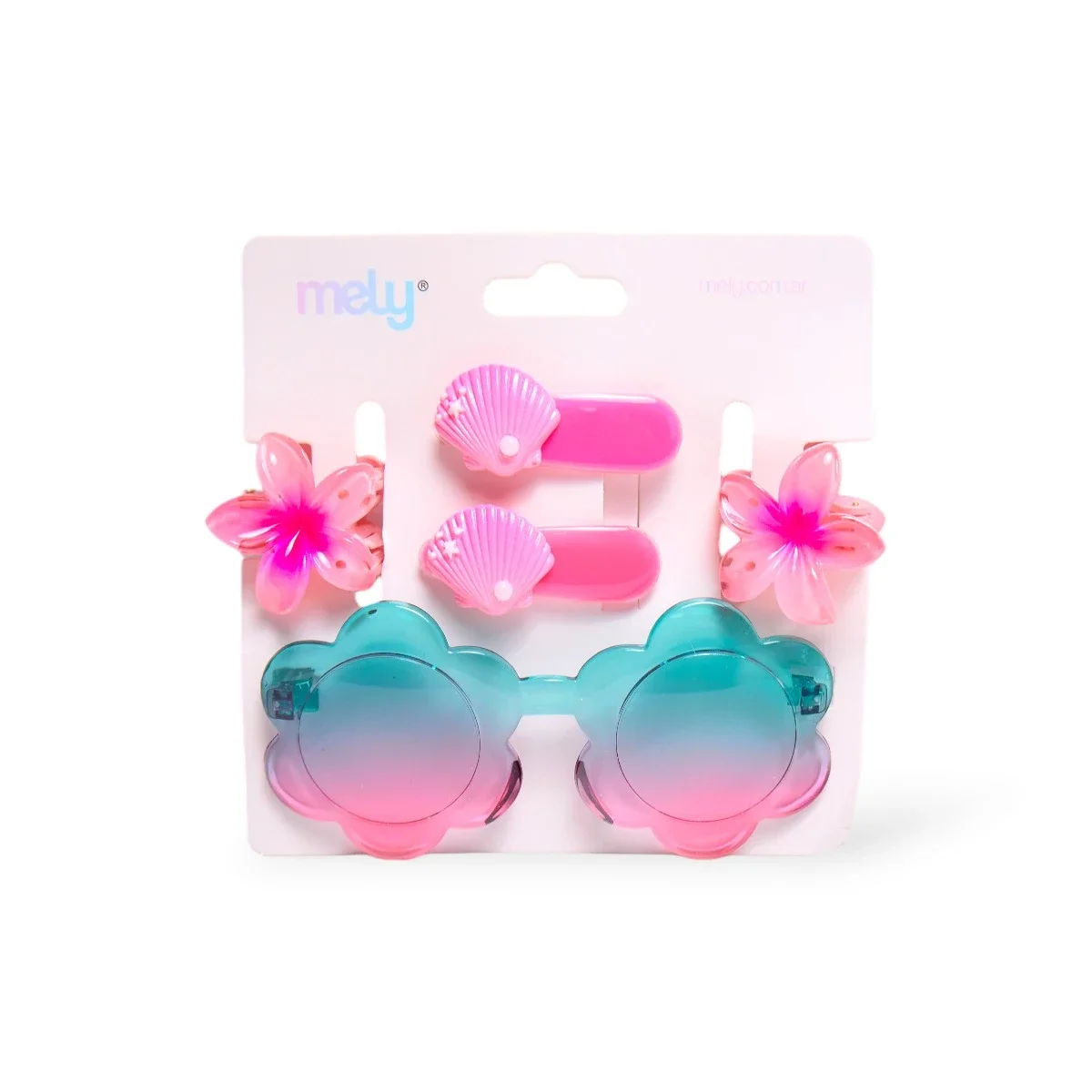 ANTEOJOS/BROCHE/CLIP PELO MELY